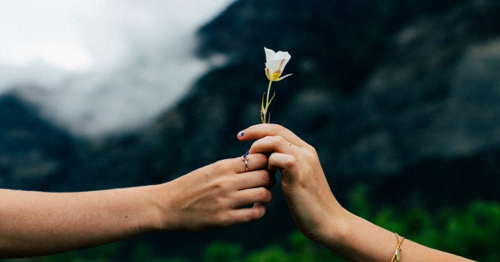 Helping Increase Self-Worth In The Form Of A Flower