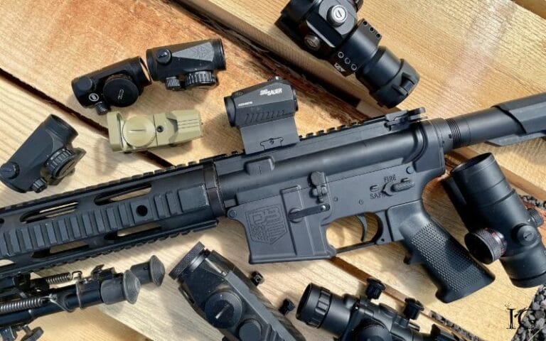 various red dot sights