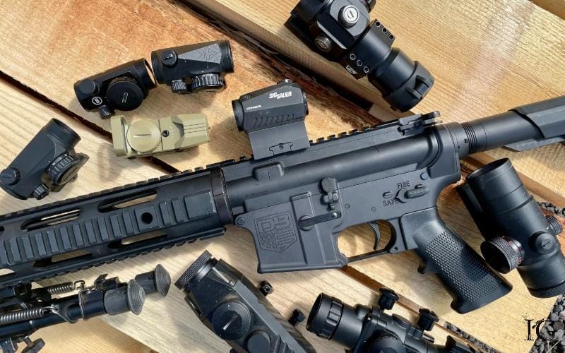 various red dot sights